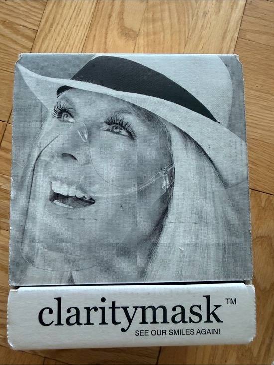 Clarity Accessories - Claritymask Clear Face Shield NIB